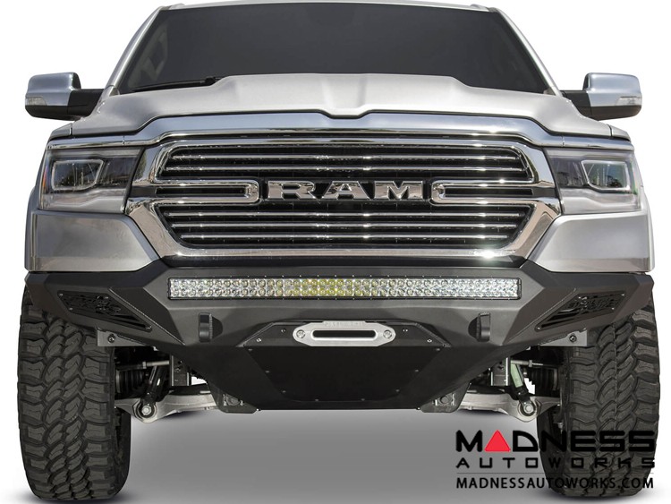 Dodge Ram 1500 Stealth Fighter Winch Front Bumper w/ Sensors